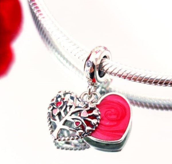 CHARM CUORE ALBERO DELLA VITA LES FOLIES