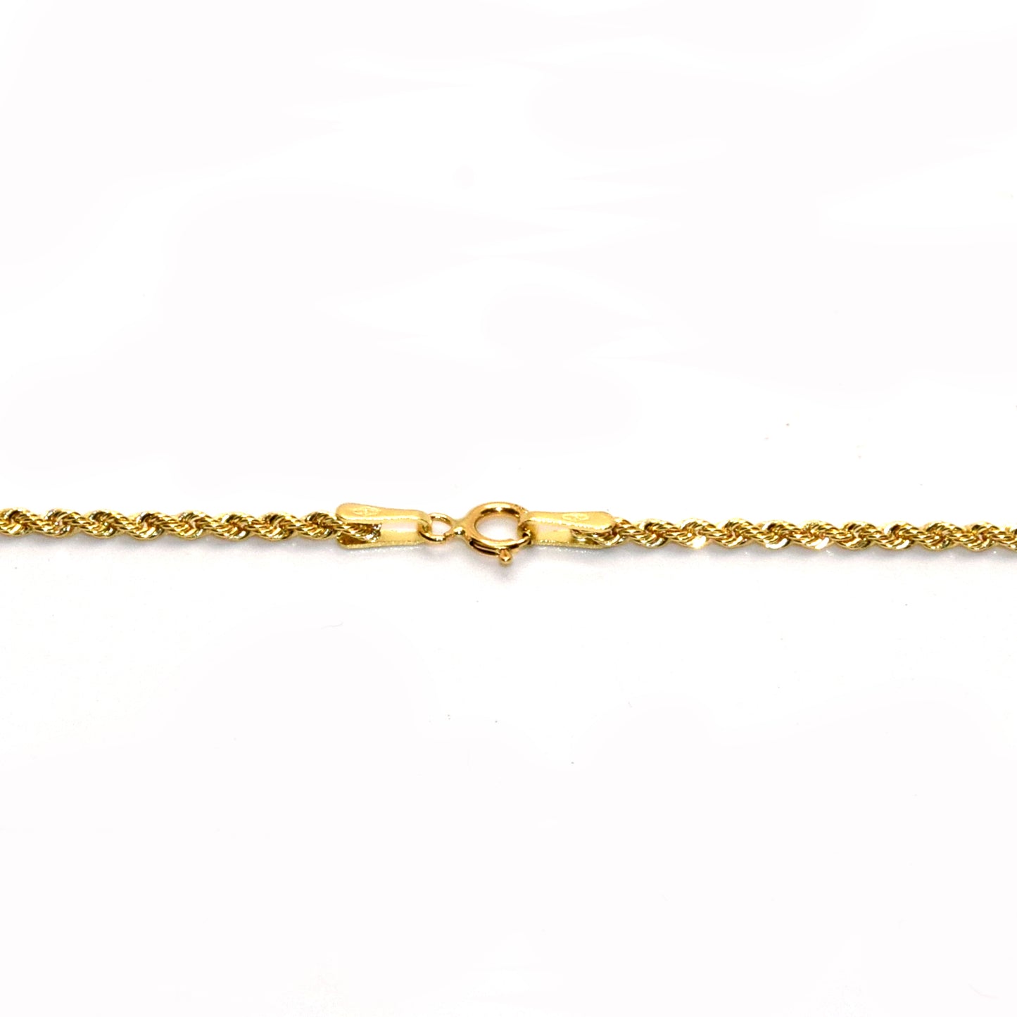 Collana corda oro giallo 18k