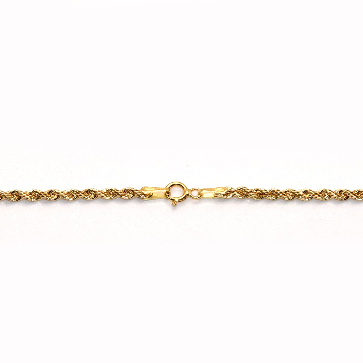 Collana corda oro giallo 18k