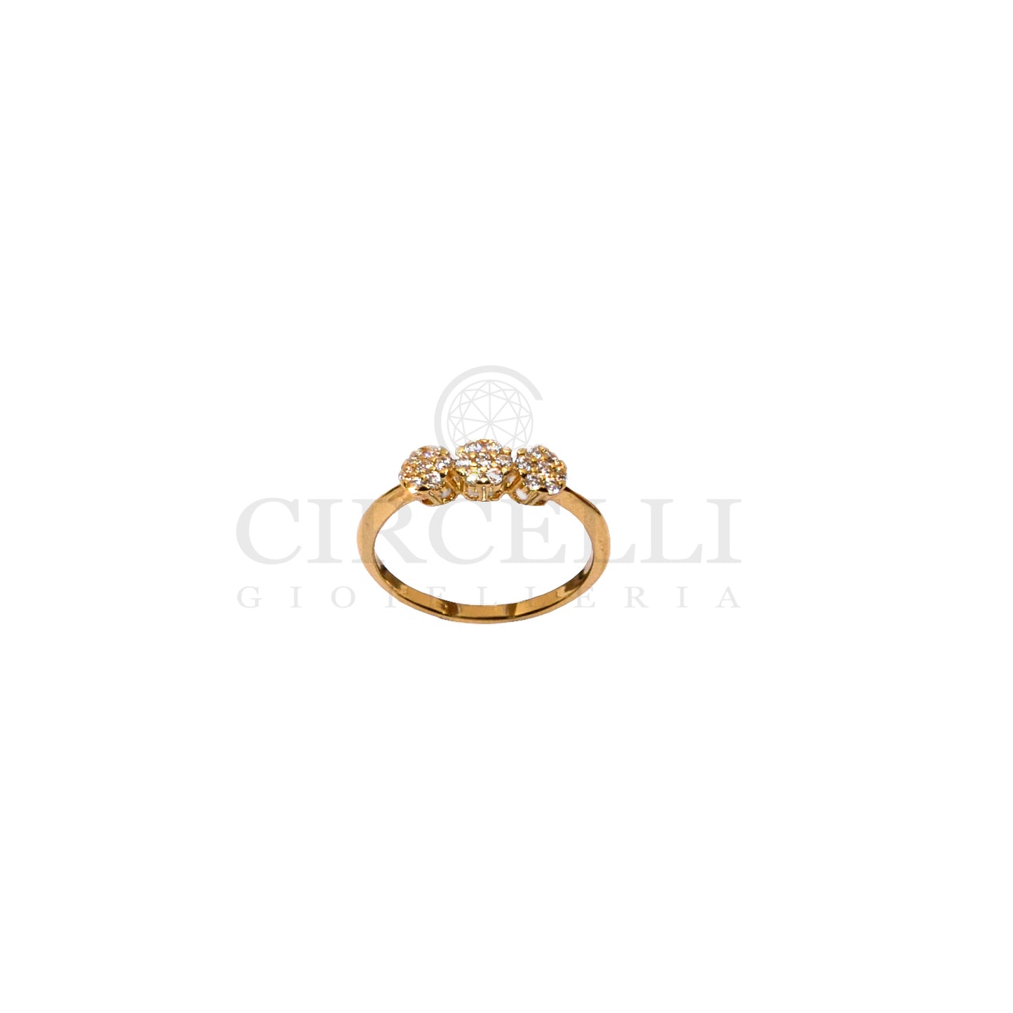 Anello trilogy magic oro 18k