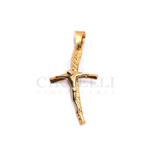 Croce oro 18k