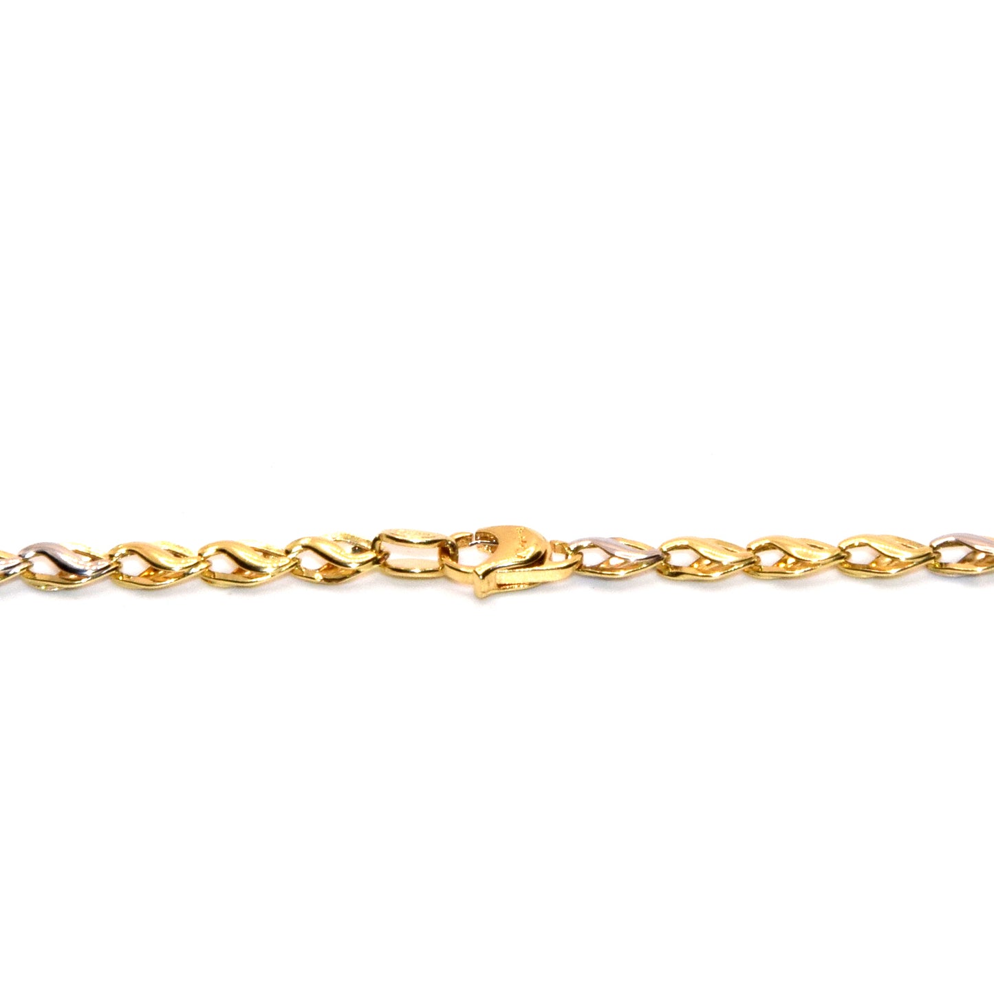 Collana Oro bicolore 18k