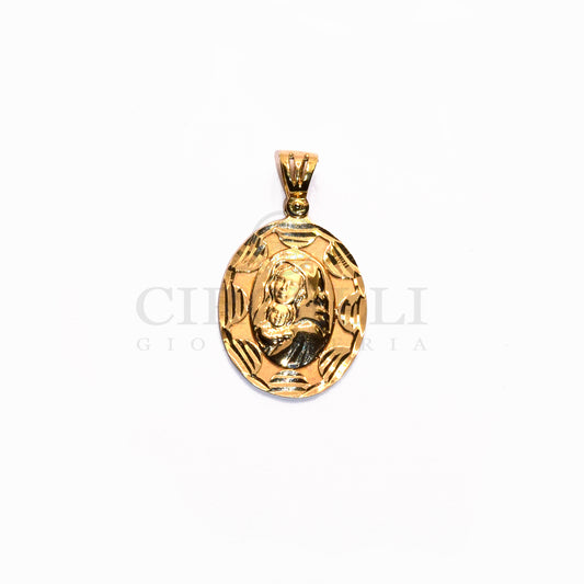 Medaglia Sacra oro 18k