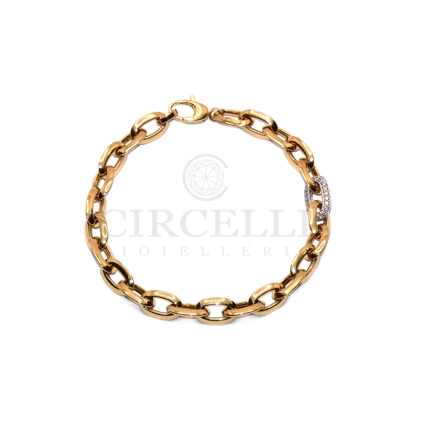 Bracciale a Catena da Donna in Oro 18k