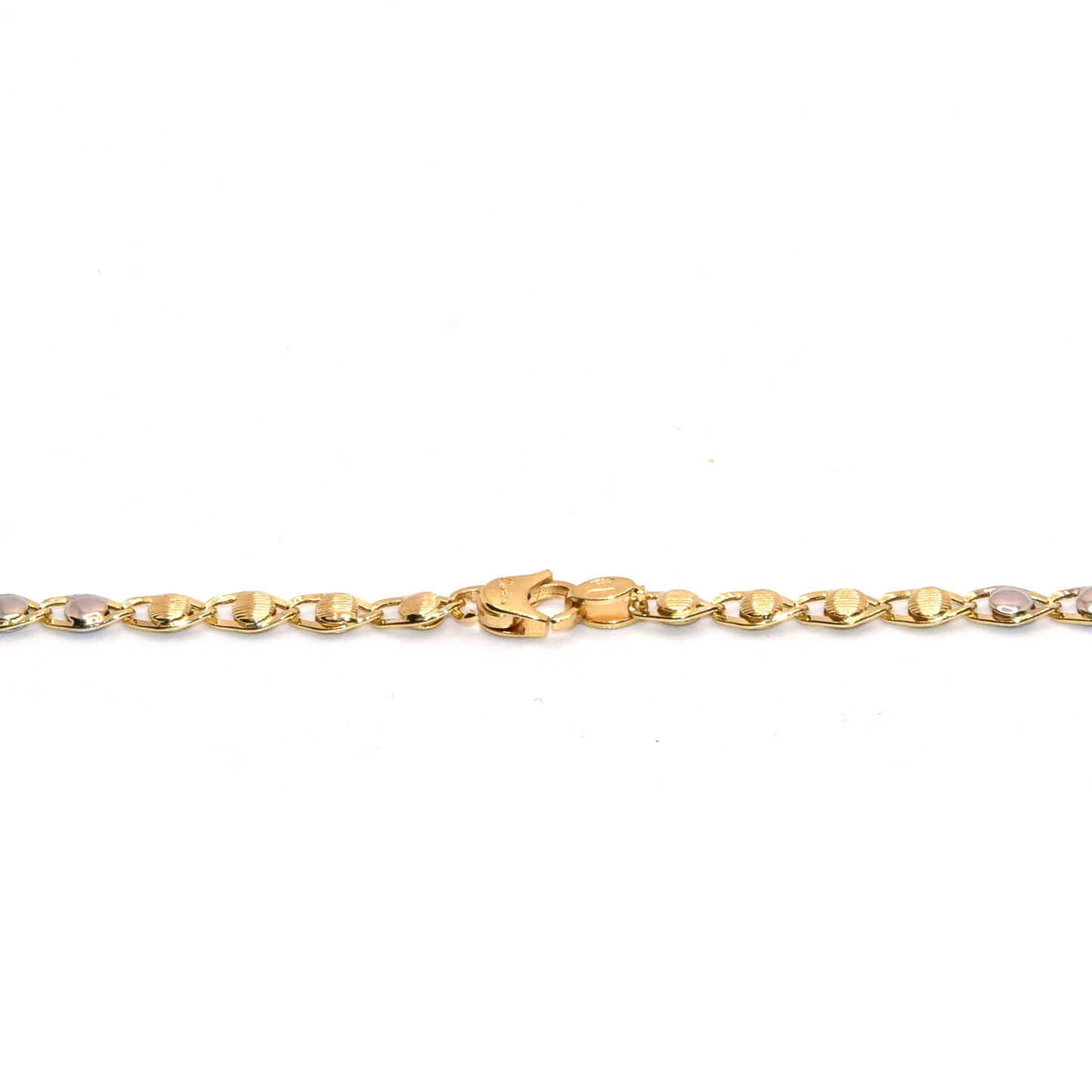 Collana Oro bicolore 18k