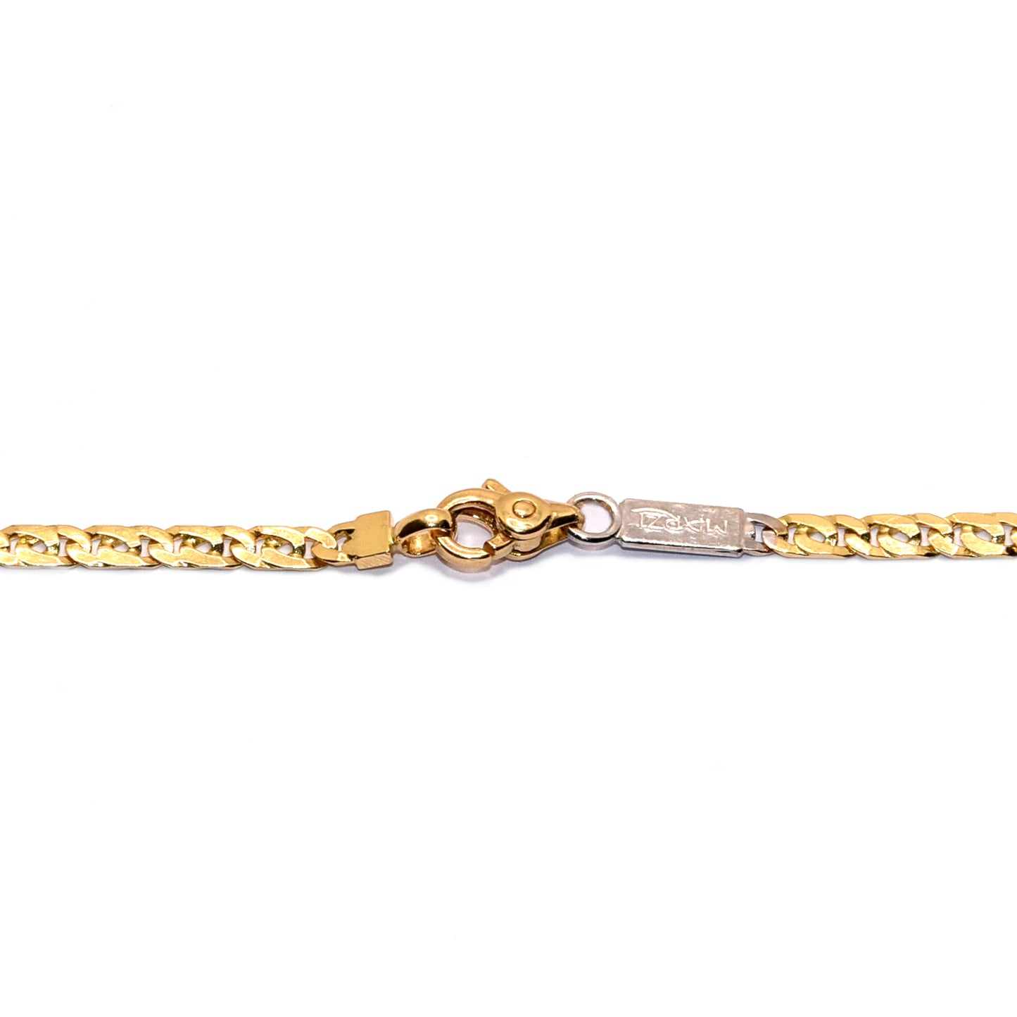 Catena Piena Piatta Uomo oro 18k