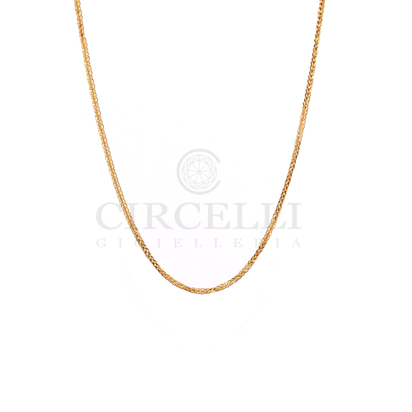 Collana Spiga Oro 18k