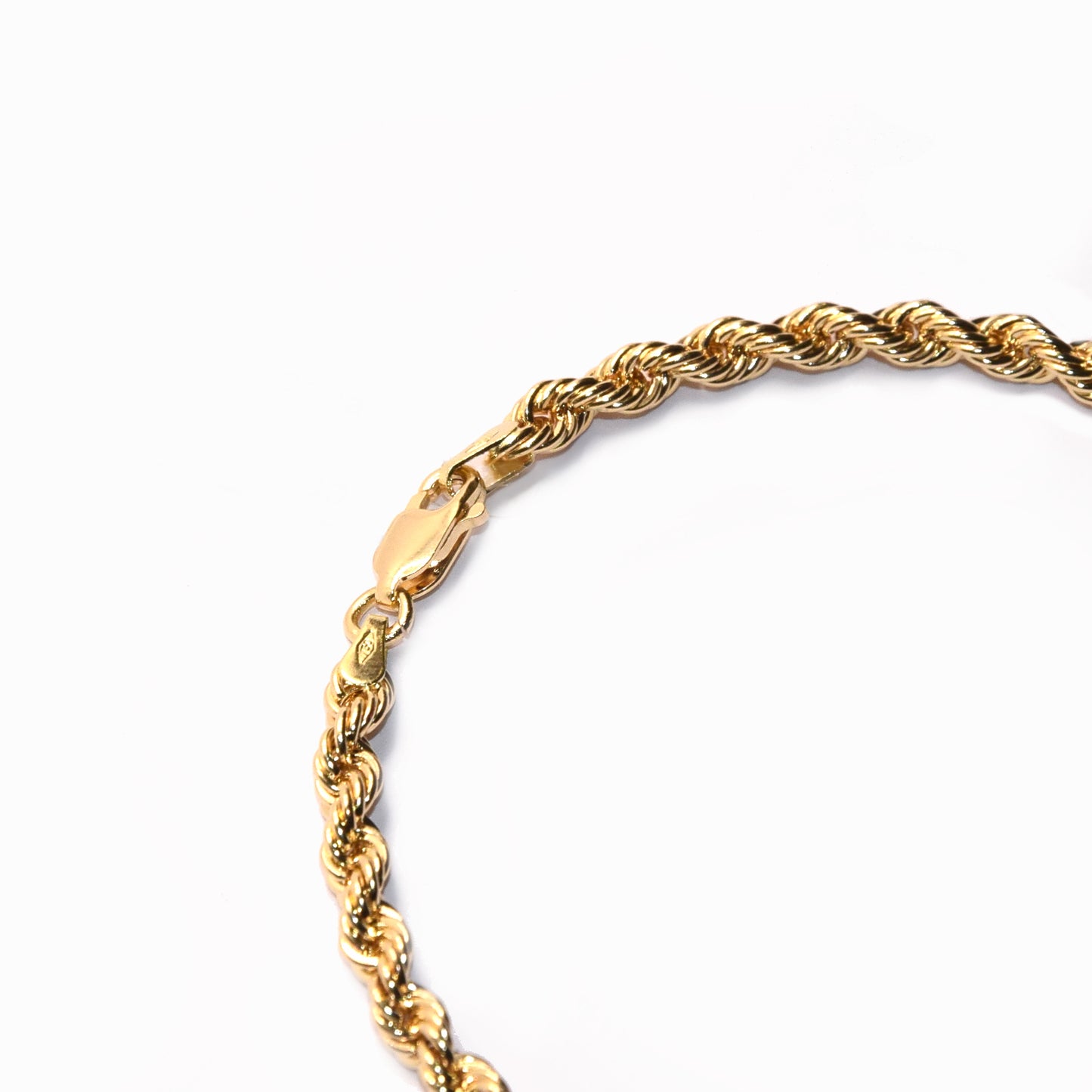 Bracciale corda oro 18k