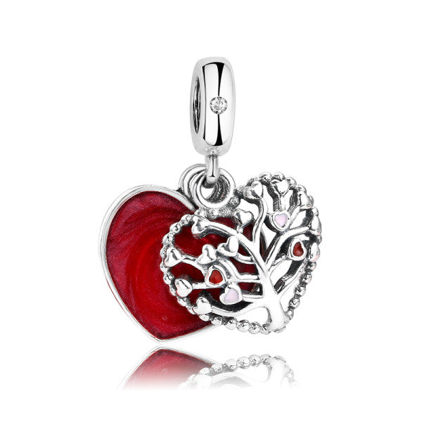 CHARM CUORE ALBERO DELLA VITA LES FOLIES