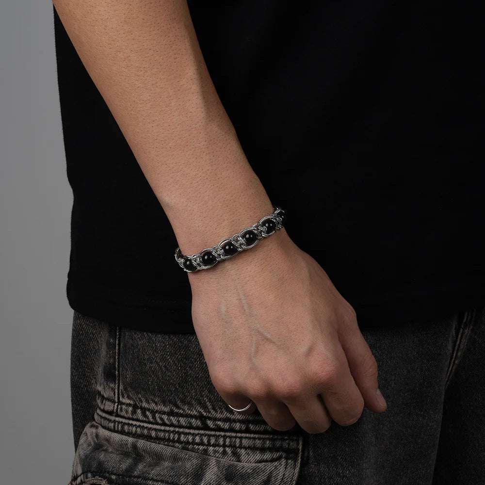 Bracciale Shamballa Nero