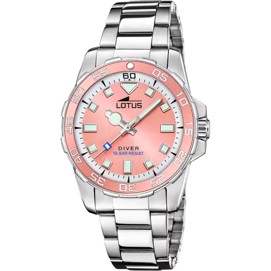 OROLOGIO LOTUS TRENDY 18937/4 ROSA CINGHIA ACCIAIO INOSSIDABILE 316L, DONNA