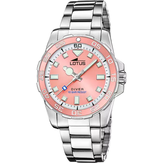 OROLOGIO LOTUS TRENDY 18937/4 ROSA CINGHIA ACCIAIO INOSSIDABILE 316L, DONNA