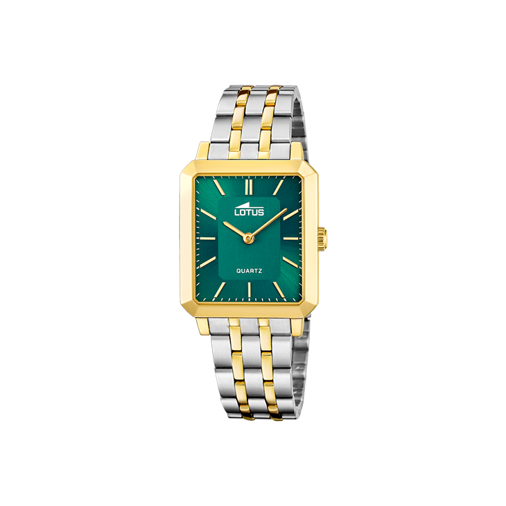 OROLOGIO LOTUS 18981/3 VERDE CINGHIA ACCIAIO INOSSIDABILE 316L, DONNA