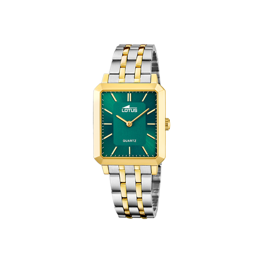 OROLOGIO LOTUS 18981/3 VERDE CINGHIA ACCIAIO INOSSIDABILE 316L, DONNA